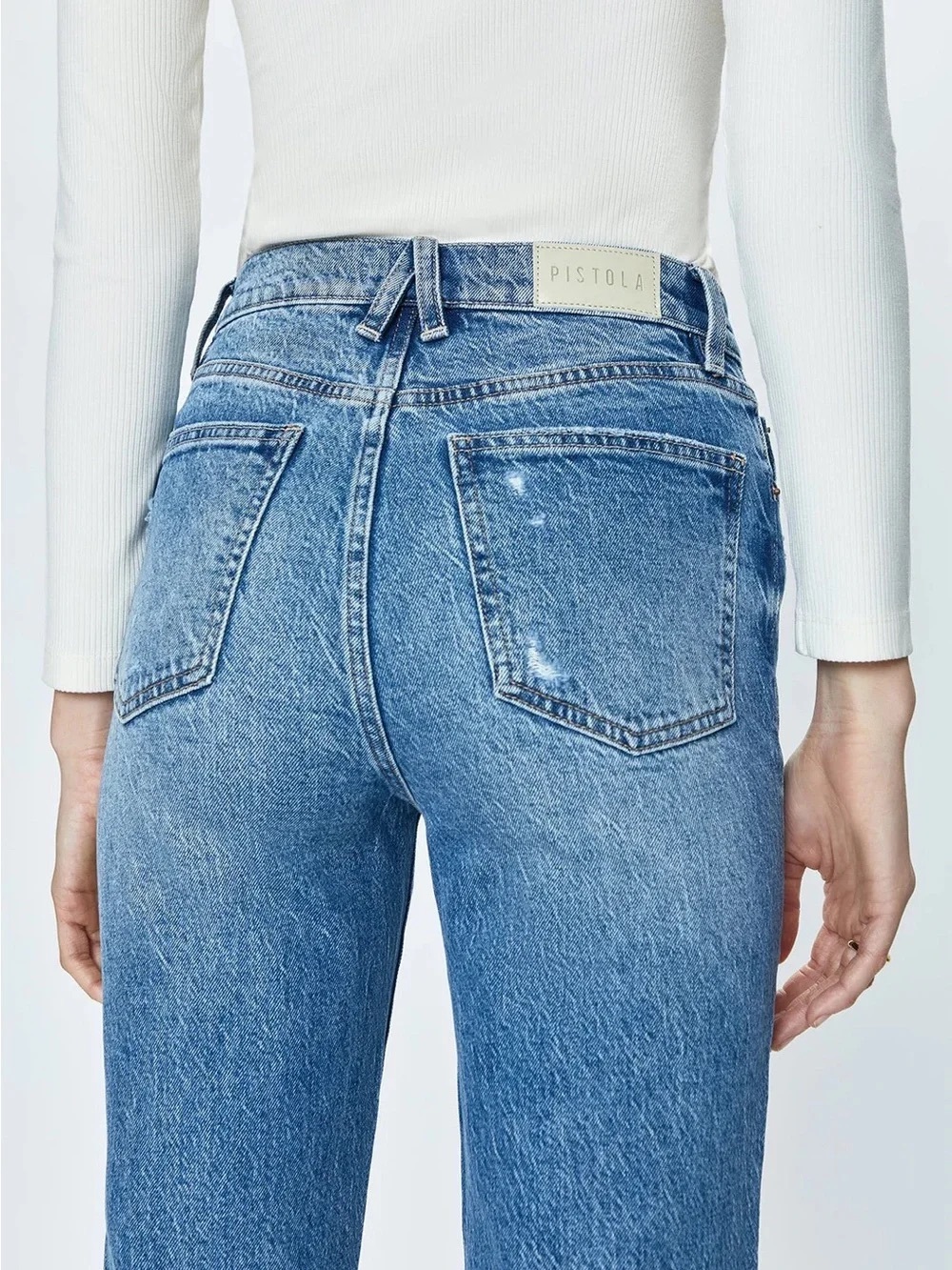Pistola Ally HighRise Vintage Ankle Bootcut Jeans - Picture 9 of 9